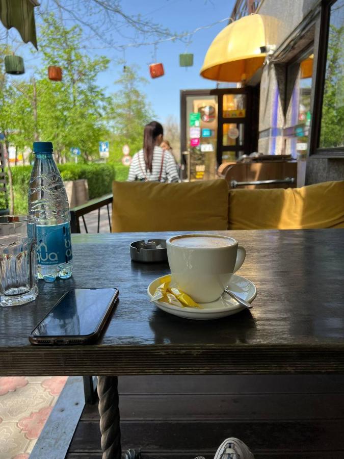 Apartment With City View On Sydykova St. 123 Bishkek Bagian luar foto
