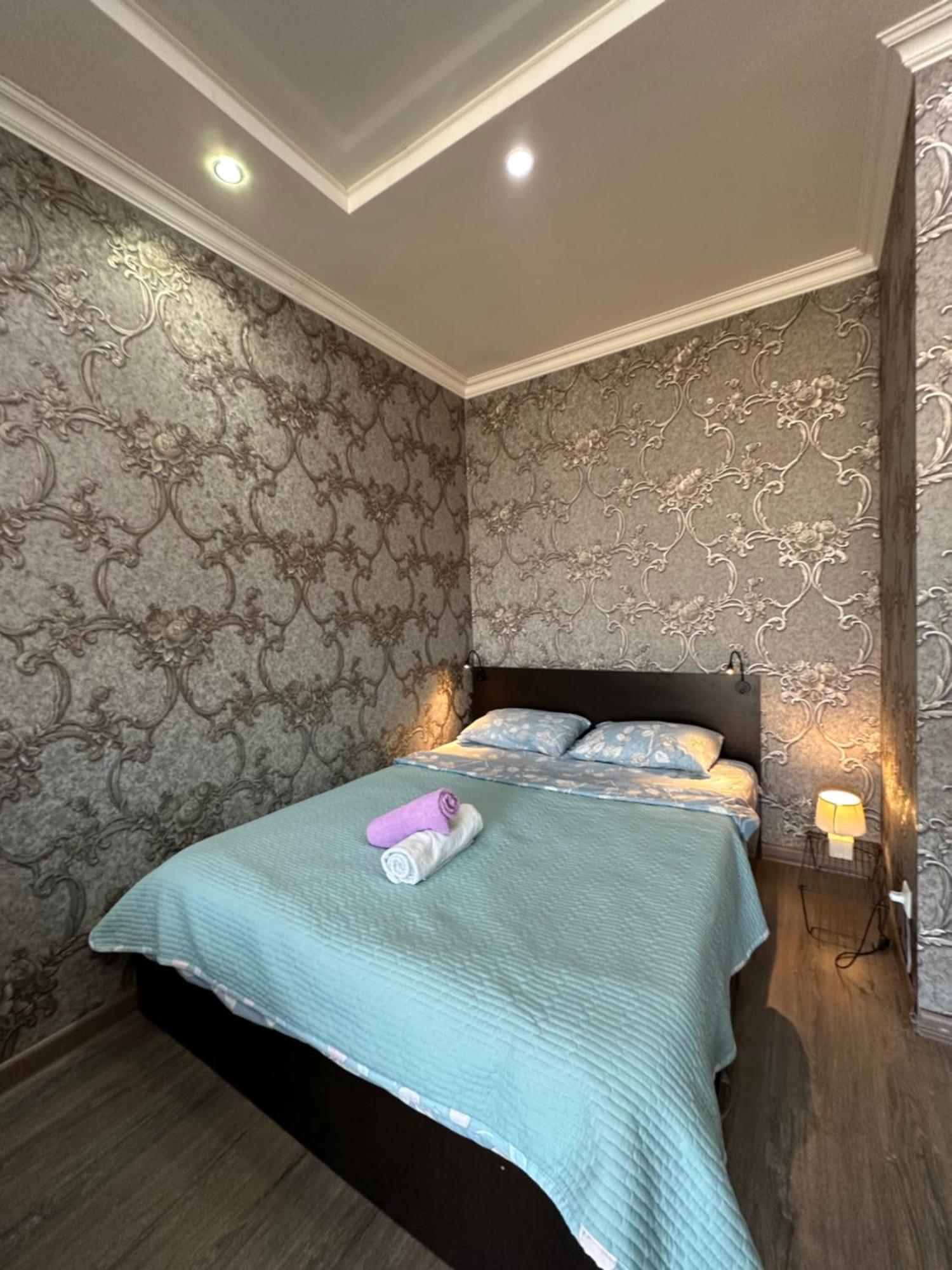 Apartment With City View On Sydykova St. 123 Bishkek Bagian luar foto
